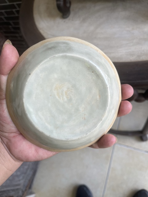 古玩陶瓷青白釉雙魚洗真品鑒賞圖