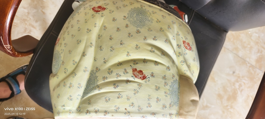 古玩陶瓷粉彩五子登科彌勒佛坐像拍賣,當(dāng)前價格8800元