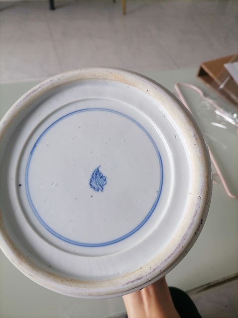 古玩陶瓷青花花鳥紋罐，模糊，偏老真品鑒賞圖