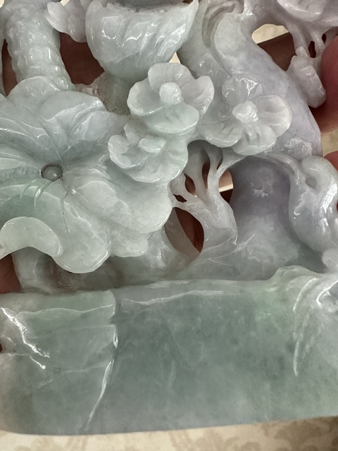 古玩雜項翡翠擺件真品鑒賞圖