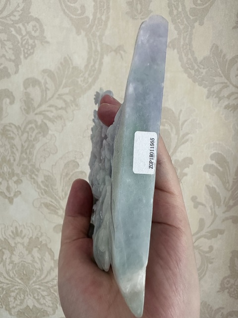 古玩雜項翡翠擺件真品鑒賞圖