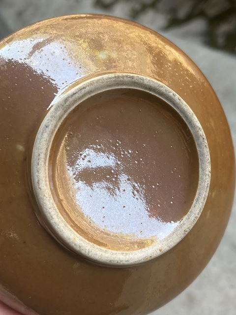 古玩陶瓷醬釉小賞瓶真品鑒賞圖