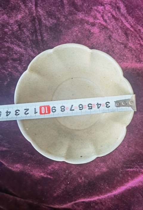 古玩陶瓷青白釉花口碗真品鑒賞圖