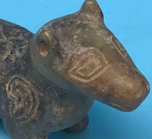 古玩玉器做舊仿古“玉獸”真品鑒賞圖