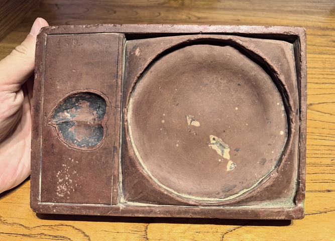 古玩雜項(xiàng)武臺(tái)石硯真品鑒賞圖