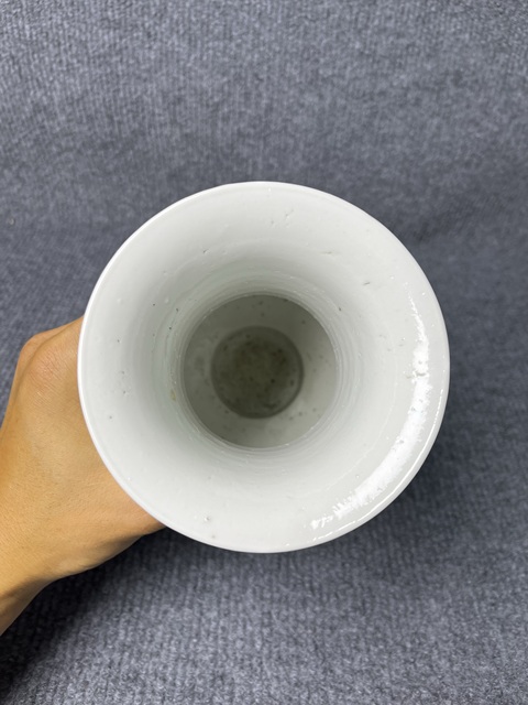 古玩陶瓷青花山水人物故事紋如意耳尊拍賣，當前價格6588元