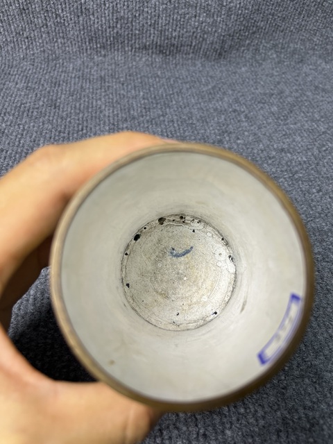 古玩雜項銅胎畫琺瑯開窗人物故事紋筆筒拍賣,當前價格999元