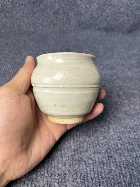 古玩陶瓷青白釉蓋罐拍賣，當前價格699元