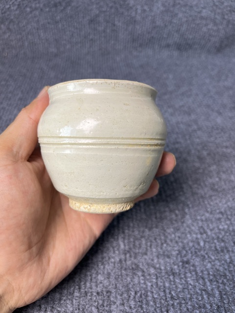 古玩陶瓷青白釉蓋罐拍賣，當前價格699元