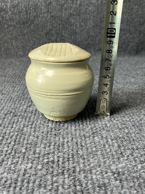 古玩陶瓷青白釉蓋罐拍賣，當前價格699元