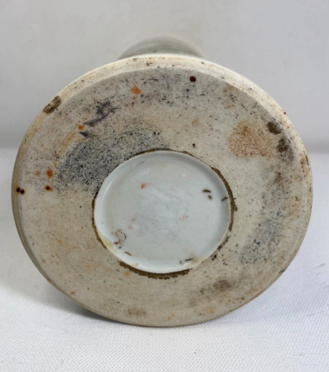 古玩陶瓷花鳥龍紋帽筒真品鑒賞圖