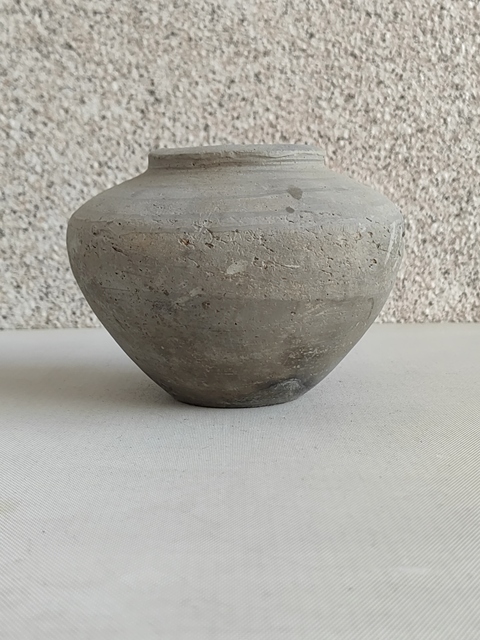 古玩陶瓷灰陶罐拍賣,當(dāng)前價(jià)格450元
