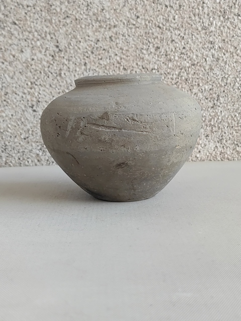 古玩陶瓷灰陶罐拍賣,當(dāng)前價(jià)格450元