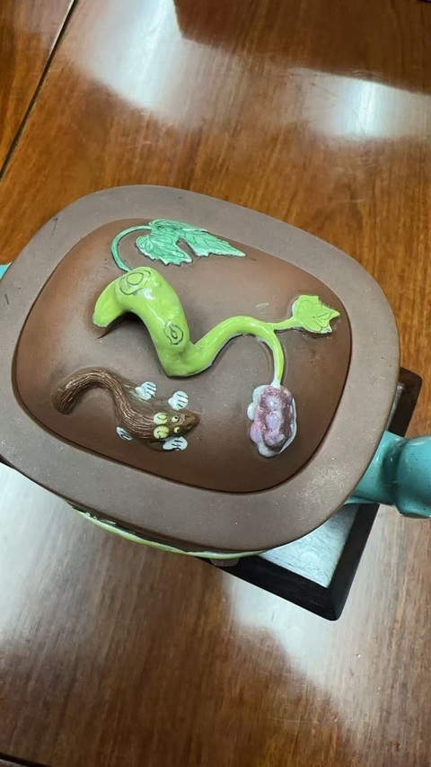古玩雜項紫砂壺真品鑒賞圖