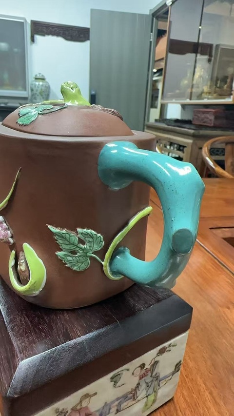 古玩雜項紫砂壺真品鑒賞圖
