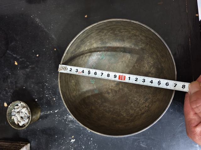 古玩銅器銅缽真品鑒賞圖