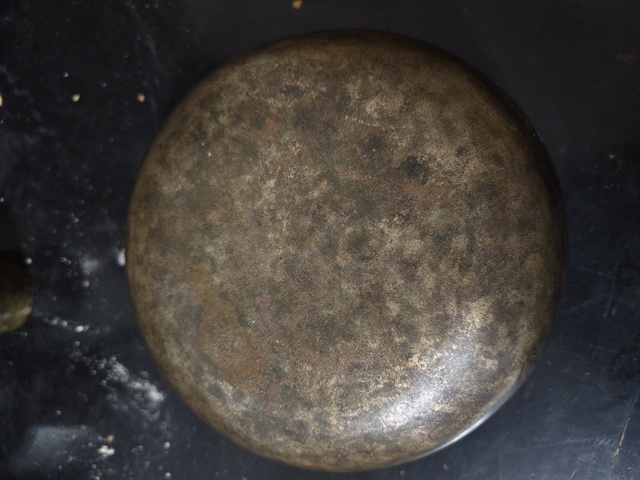 古玩銅器銅缽真品鑒賞圖