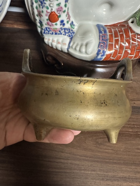 古玩銅器銅爐拍賣，當前價格12500元