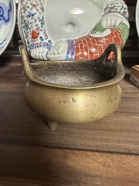 古玩銅器銅爐拍賣，當前價格12500元