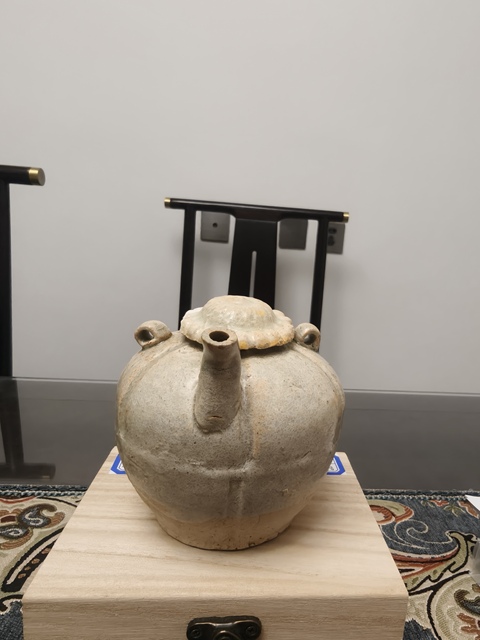 古玩陶瓷影青釉系窯口執壺真品鑒賞圖