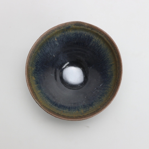 古玩陶瓷宋代建窯盞真品鑒賞圖