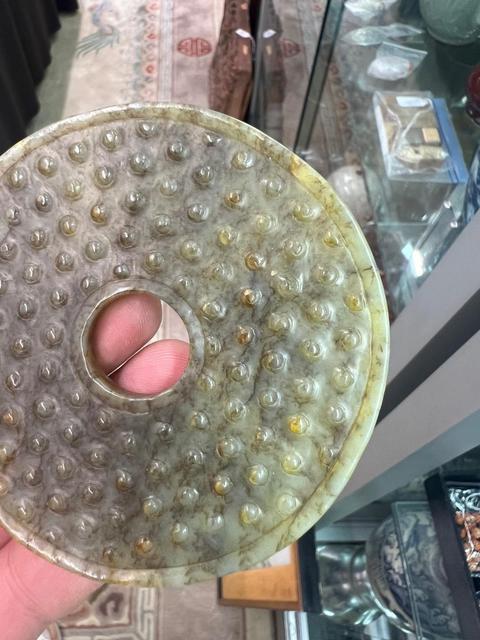 古玩玉器仿古玉璧真品鑒賞圖