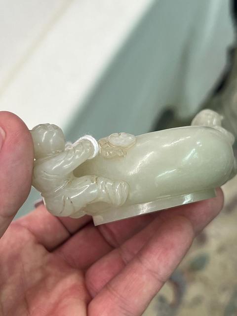 古玩玉器和田玉水洗真品鑒賞圖