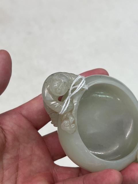 古玩玉器和田玉水洗真品鑒賞圖