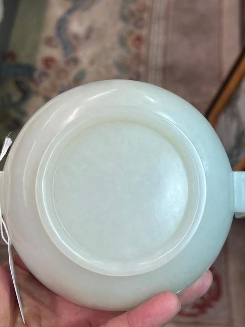 古玩玉器和田玉沖天耳爐真品鑒賞圖