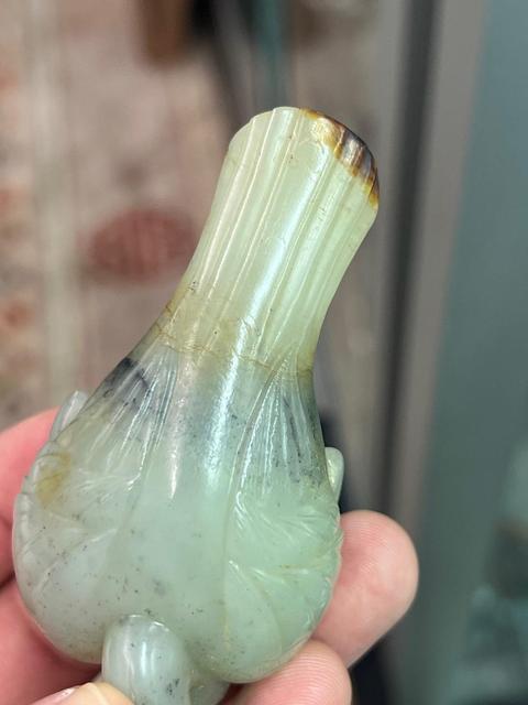 古玩玉器和田玉鳥真品鑒賞圖