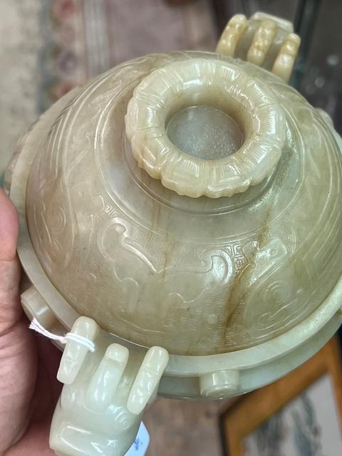 古玩玉器仿古玉爐真品鑒賞圖