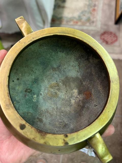 古玩銅器爐子真品鑒賞圖