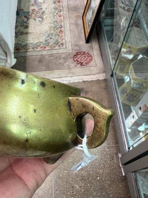 古玩銅器爐子真品鑒賞圖