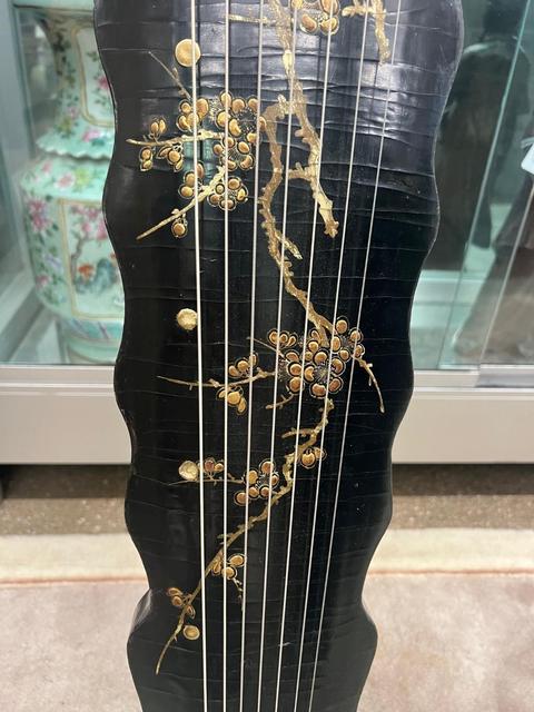 古玩雜項古琴真品鑒賞圖