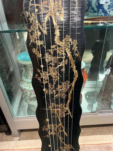 古玩雜項古琴真品鑒賞圖