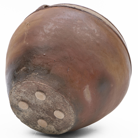 古玩陶瓷青釉瓿真品鑒賞圖