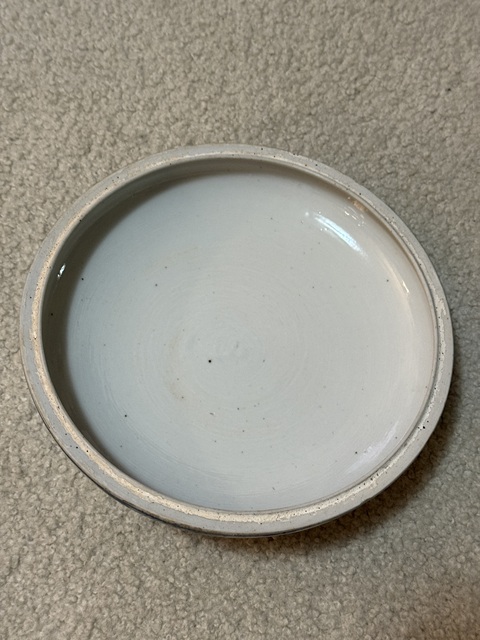 古玩陶瓷花卉紋青花蓋罐 真品鑒賞圖