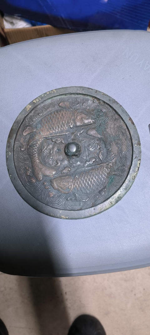 古玩銅器銅鏡真品鑒賞圖