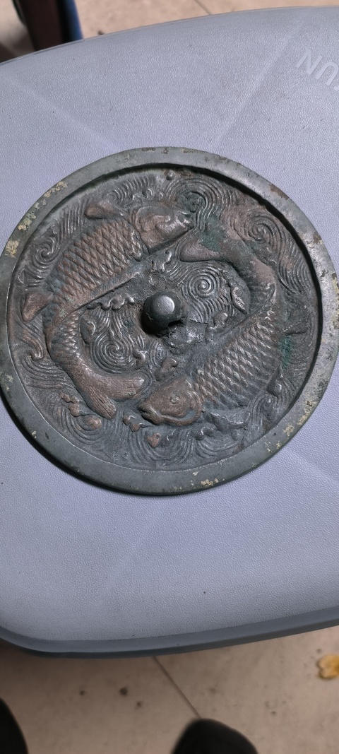 古玩銅器銅鏡真品鑒賞圖