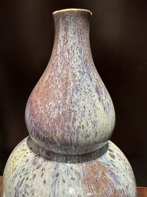 古玩陶瓷窯變釉葫蘆瓶拍賣，當前價格16000元