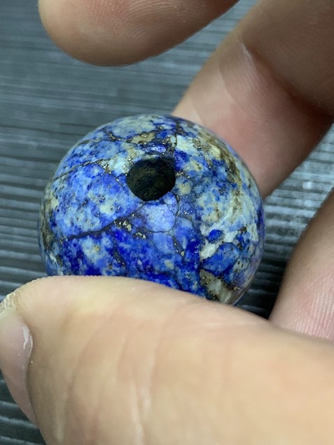古玩玉器玉石帽頂真品鑒賞圖