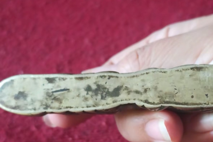 古玩銅器筆架真品鑒賞圖