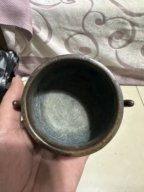 古玩銅器銅爐真品鑒賞圖