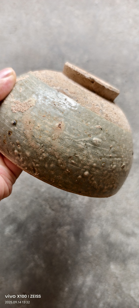 古玩陶瓷岳州窯青釉茶碗拍賣，當(dāng)前價格2880元
