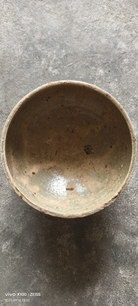 古玩陶瓷岳州窯青釉茶碗拍賣，當(dāng)前價格2880元