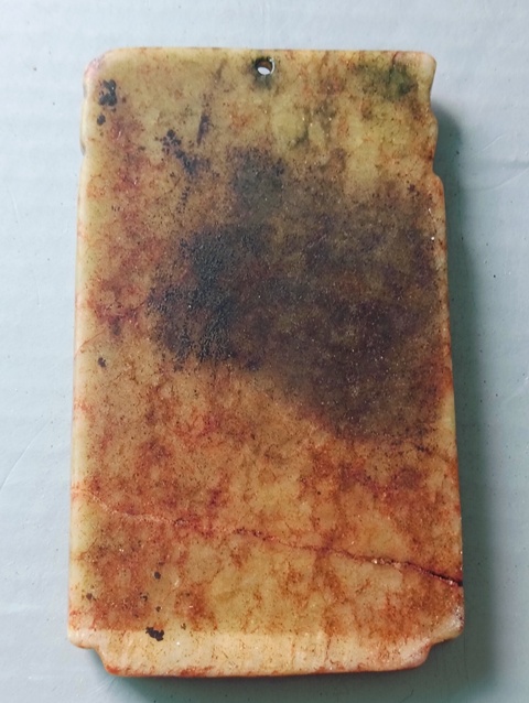 古玩玉器地方玉雕“龍牌”拍賣，當前價格88元
