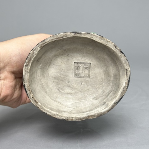 古玩陶瓷釋迦摩尼瓷塑雕像真品鑒賞圖