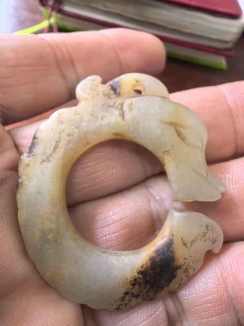 古玩玉器仿古玉龍真品鑒賞圖