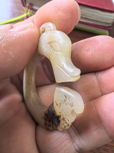 古玩玉器仿古玉龍真品鑒賞圖