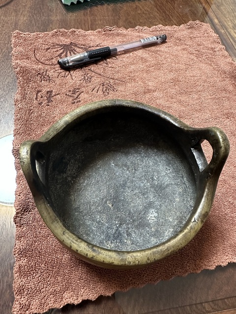 古玩銅器銅爐拍賣，當前價格12500元